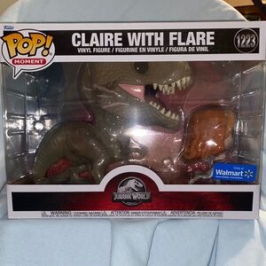 Jurassic World Claire with Flare Funko Pop!